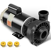 3721621-13 Replacement Spa Pump, 4 HP 230V 2-Speed 56-Frame Side Discharge Hot Tub Pump