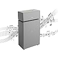 Audio Pro DRUMFIRE MK II Speakers - HiFi Stereo Sound - Bluetooth, WiFi, MultiRoom, Chromecast, Spotify Connect - Movies, Music, Gaming - Floor Standing Speakers - Grey