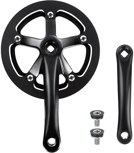 Amazon.com : SUGINO SG75 144 (AA) (NJS) 165mm Silver Crankset
