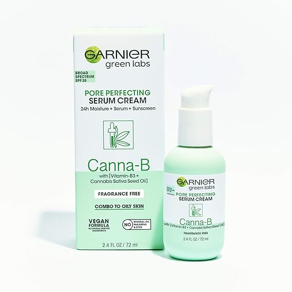 garnier pore perfecting serum cream