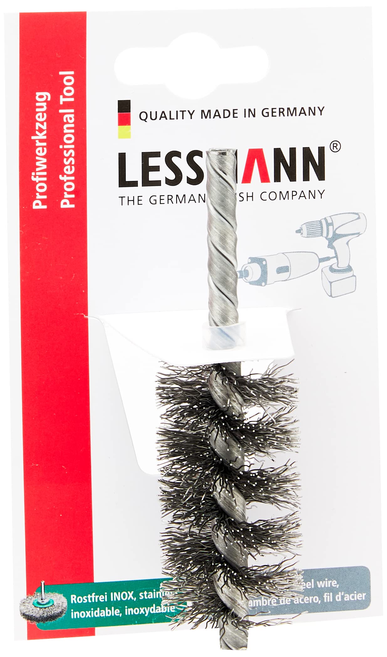 Lessman Diy Steel Wire Cylinder Brush 28mmx0.30