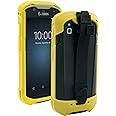 Protective Cover Bumper Case Rugged Boot with Hand Strap for Zebra TC51 TC510K TC52 TC56 TC57 (Yellow)