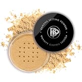 Bellapierre Banana Setting Powder &ndash; Color-Correcting Brightening Powder, Matte Finishing Tint, Translucent Under-Eye Baking Makeup, Lightweight Talc-Free Formula - Medium - 0.14 Oz