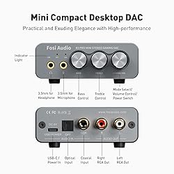 Fosi Audio K5 Pro Gaming DAC Headphone Amplifier