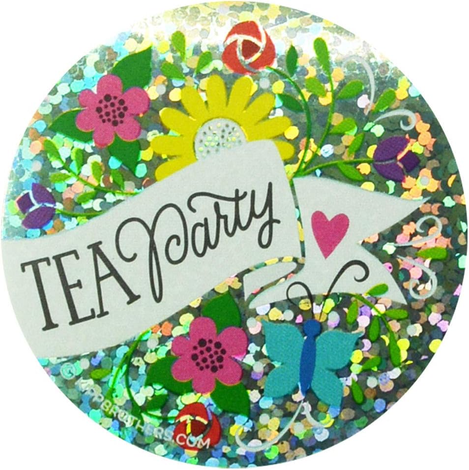 Autism Awareness Ribbon Sparkle Sticker Sheet Pack - 102 Stickers: Arts, Crafts & Sewing