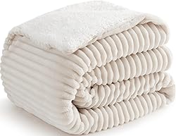 Sherpa Throw Blanket for Couch - Super Soft