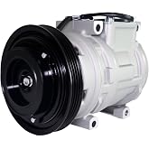 XiaGeng Air Conditioner AC Compressor with Clutch Compatible with Acura Integra 1990-2001, NSX 1991-2005 &amp; Honda Civic 1999-2000, Only for 10PA15C Compressor Type