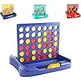 Pup Go 4 in a Row Game - 6 Spare Discs Included, Board Games Toys for Kids, Classic Four in a Row and Family Fun Games for Ages 3 4 5 6 7 8 12 Year Old Boys Children Adults (Blue)