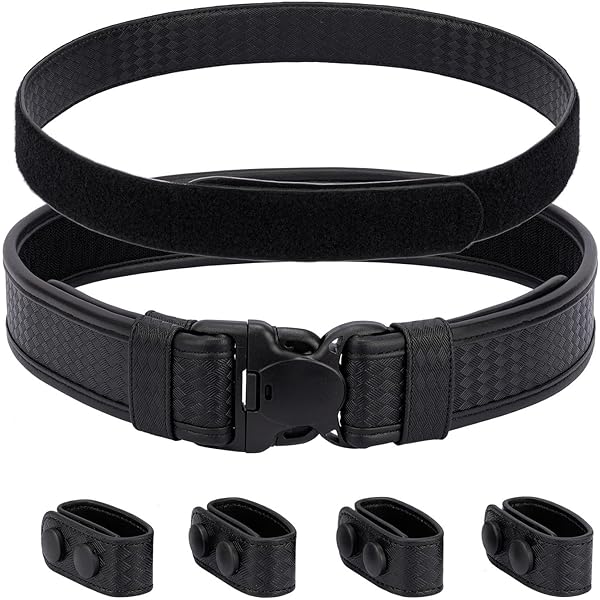 8788 Basketweave Duty Belts Police Law Enforcement Sheriff Security Work 2\