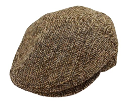 Biddy Murphy, Men's Newsboy Flat Cap, 100% Irish Wool Hat, Made in