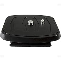 DaVoice 44mm Tripod Quick Release Plate Camera Mounting Adapter Parts Replacement for Amazon Basics 60-Inch, Ambico…