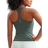 CRZ YOGA Butterluxe Racerback Tank Tops for Women - Yoga Workout Casual Gym Athletic Camisole Tight Sleeveless Shirts