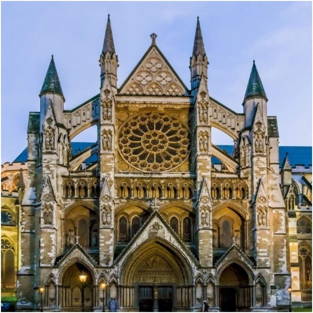 Westminster Abbey Greeting Card with Sound of Bells chiming. Great gift idea