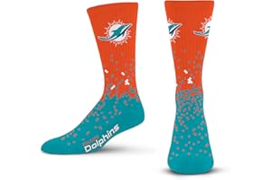 For Bare Feet Kids' Spray Zone Crew Sock NFL Youth