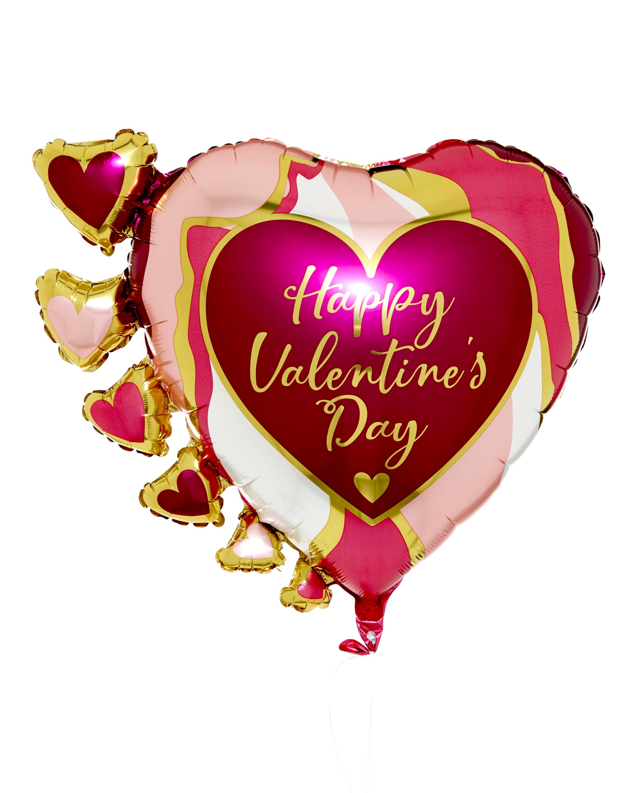 Amscan Anagram 4364201 - Valentine's Day Marble Abstract SuperShape Foil Balloon - 24"