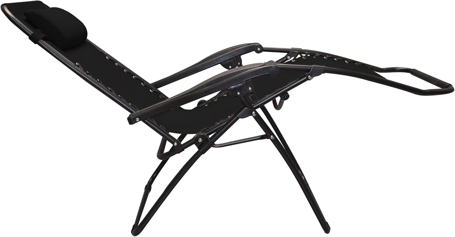 Caravan Canopy 80009000052 Sports Infinity Zero Gravity Chair (2 Pack), Black : Garden & Outdoor