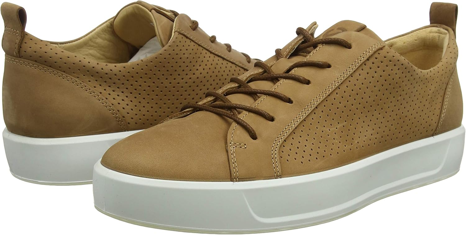 ecco men's soft 8 tie sneaker