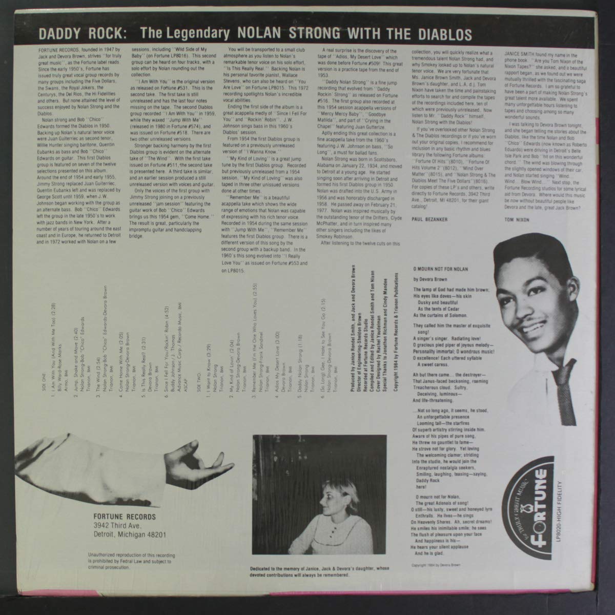 Nolan Strong The Diablos Daddy Rock The Legendary Nolan Strong With The Diablos Amazon Com Music nolan strong the diablos daddy rock