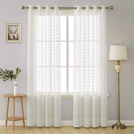 Kids Furniture Decor Storage Deconovo Sheer White Curtains