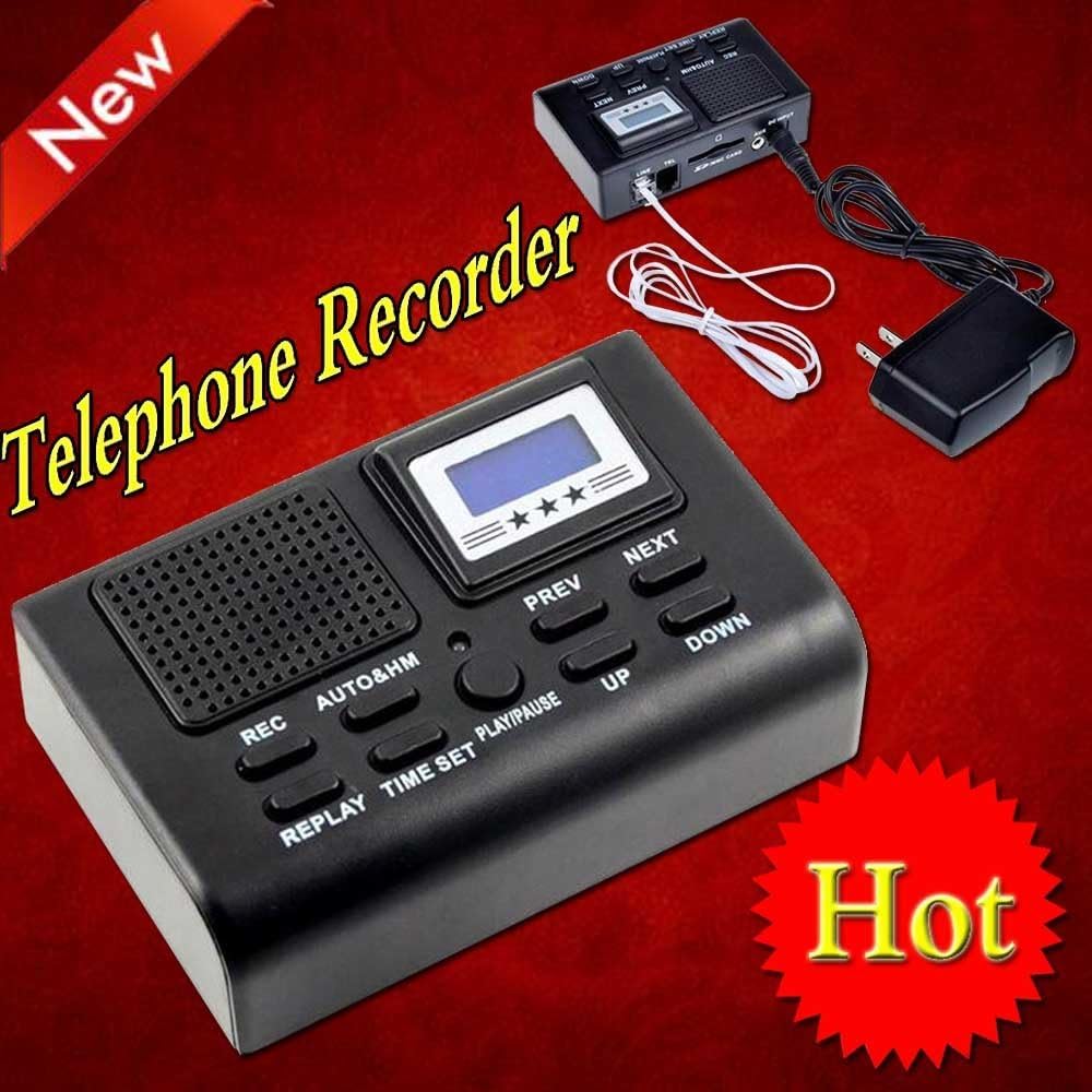 Telephone Recorder,Sourcingbay Digital Voice Recorder Box Home Landline