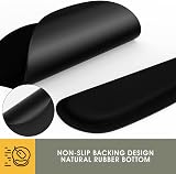GIM ICETEK Keyboard and Mouse Mat Set Memory Foam Wrist Support view 3