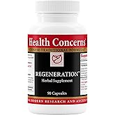 Health Concerns Regeneration – Immune System Support & Liver Health Supplement – Detox Cleanse & Energy Balance – Traditional Chinese Herbal Formula – 90 Capsules