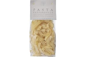 Made by Mama Pasta Pappardelle Pasta Noodles di Semola di Grano Duro, 1 Pound | Authentic Italian gorgeous Ribbon, Traditional & Slow-Dried, Gourmet Pasta for Meat & Mushroom Sauces, Italian Pasta