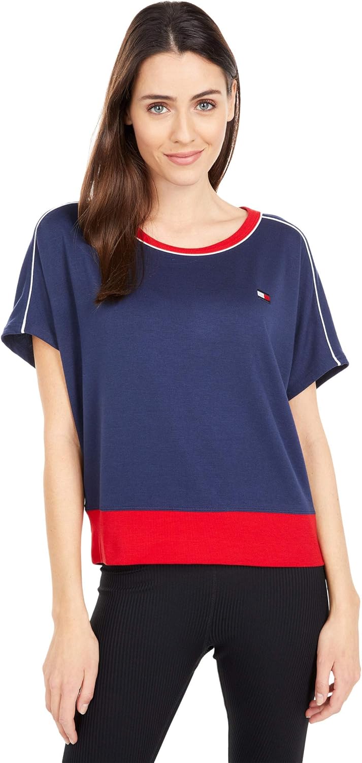 tommy hilfiger cropped tshirt