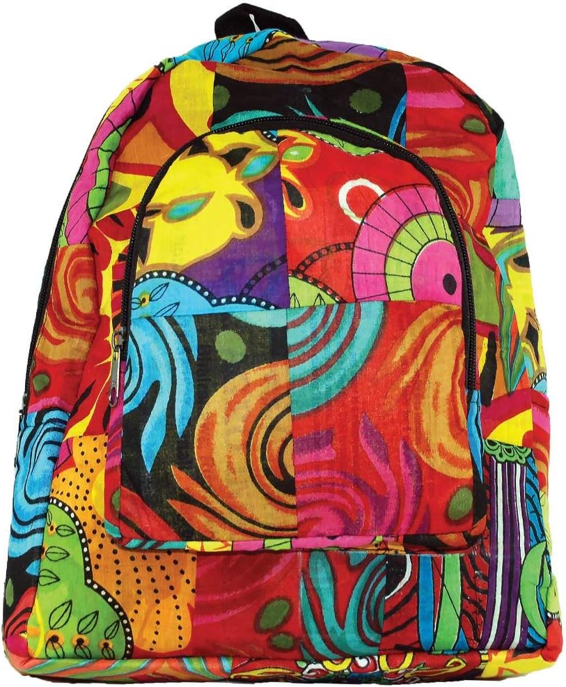 Hippie Patchwork Boho Backpack