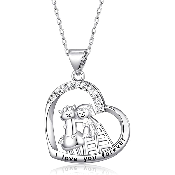Pet Memorial Gifts CUPENDA Dog Urn Necklace For Ashes Sterling