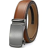 CHAOREN Mens Belt Leather Ratchet Belt - Customizable Fit, Effortless Style (35mm)