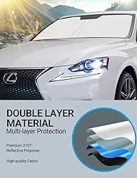 Proadsy 2024 Upgrade Front Windshield Sun Shade