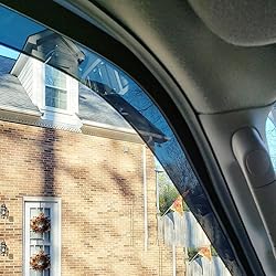 Puermto Side Window Visor Wind Vent Deflector for