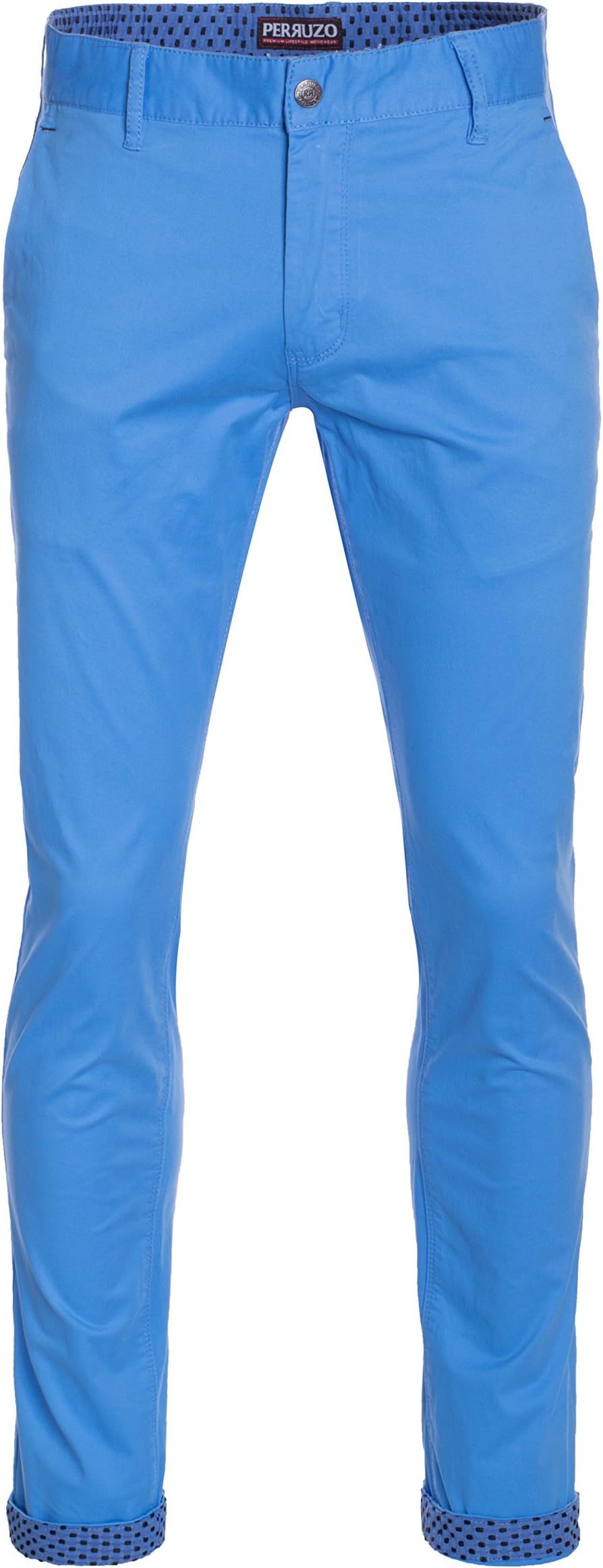 Perruzo Men's Skinny Fit Stretch Casual Chino Pants