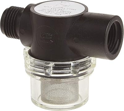 Shurflo 255-213 Inline Strainer 1/2 MNPT x FNPT for 2088 Pumps