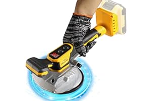 YSAEKYEO Tile Vibration Tool Tile ，Tile vibrator for Dewalt 20V Max Battery, Cordless Tile Vibration Installation Tool with 8 Adjustable Speed, Digital Display, Powerful Suction Cup (Battery Not Included)