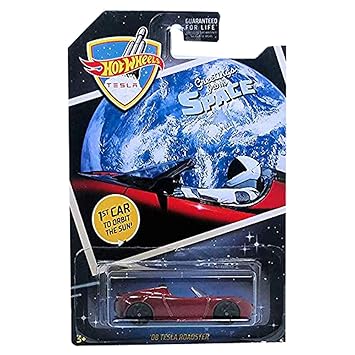 hot wheels tesla greetings from space