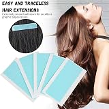 THINTON 240 Pcs Hair Extension Tape Tabs Double Sided Adhesive Tapes view 4