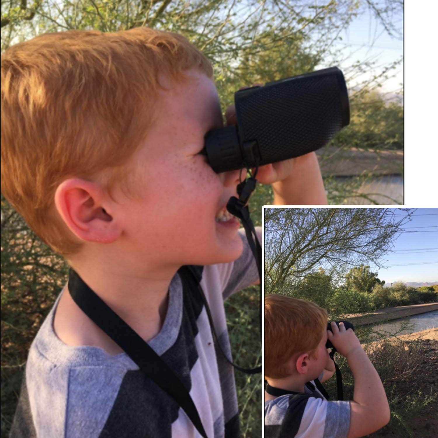 N-LIfe Compact Binoculars For Traveling Adults Kids Hunting Bird Watching Binoculars 10x25 Light Weight Waterproof Fogproof Sports Fun Opera Glasses Sightseeing for Safari Yellowstone, Alaska