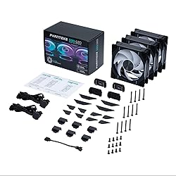 Phanteks PH-F120D30_DRGB_PWM_BK01_3P, Black
