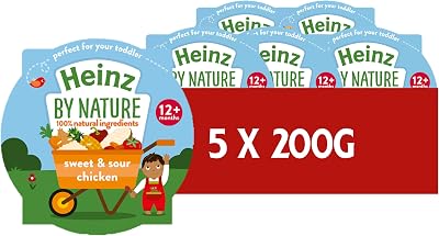 HEINZ Baby Food Sweet and Sour Chicken Rice Tray 5x200g