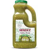 HERDEZ Salsa Verde, Mild, 68 oz Jug | Tangy Green Tomatillo Salsa for Tacos, Enchiladas &amp; Dips