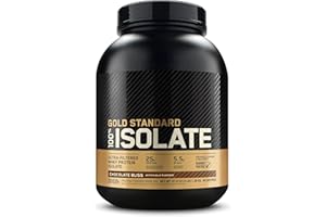 Gold Standard 100% Isolate Whey Protein Powder | Hydrolyzed & Ultra-Filtered Whey Protein Isolate | 25g Protein, 5.5g Natural