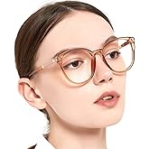 MARE AZZURO Large Bling Reading Glasses Women Trendy Round Readers 0 1.00 1.25 1.50 1.75 2.00 2.25 2.50 2.75 3.00 3.50 4.00 5.00 6.00 (Brown, 1.0)