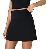 Amazon Essentials Women's Tennis Skirt with Built-in Shorts