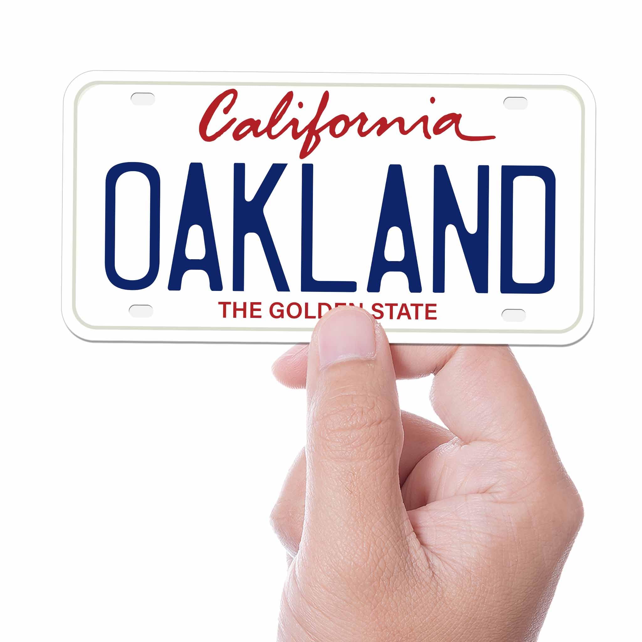 California License Plate Stickers for