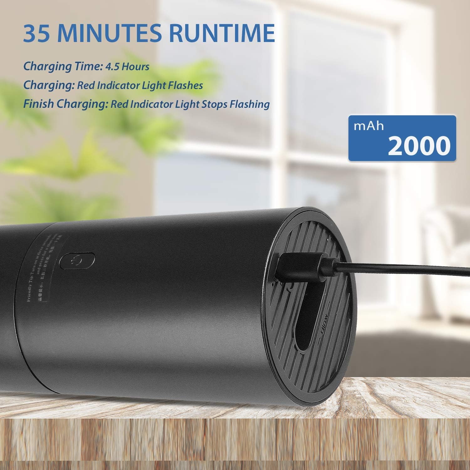 kupet 2 in 1 Computer Vacuums Cleaner,Blower Cleaner,Rechargeable Portable Handheld Mini Keyboard Vacuum Cleaner, Laptop Cleaner for Keyboard, Computer, Office Desk,Piano,Car Dust: Home & Kitchen