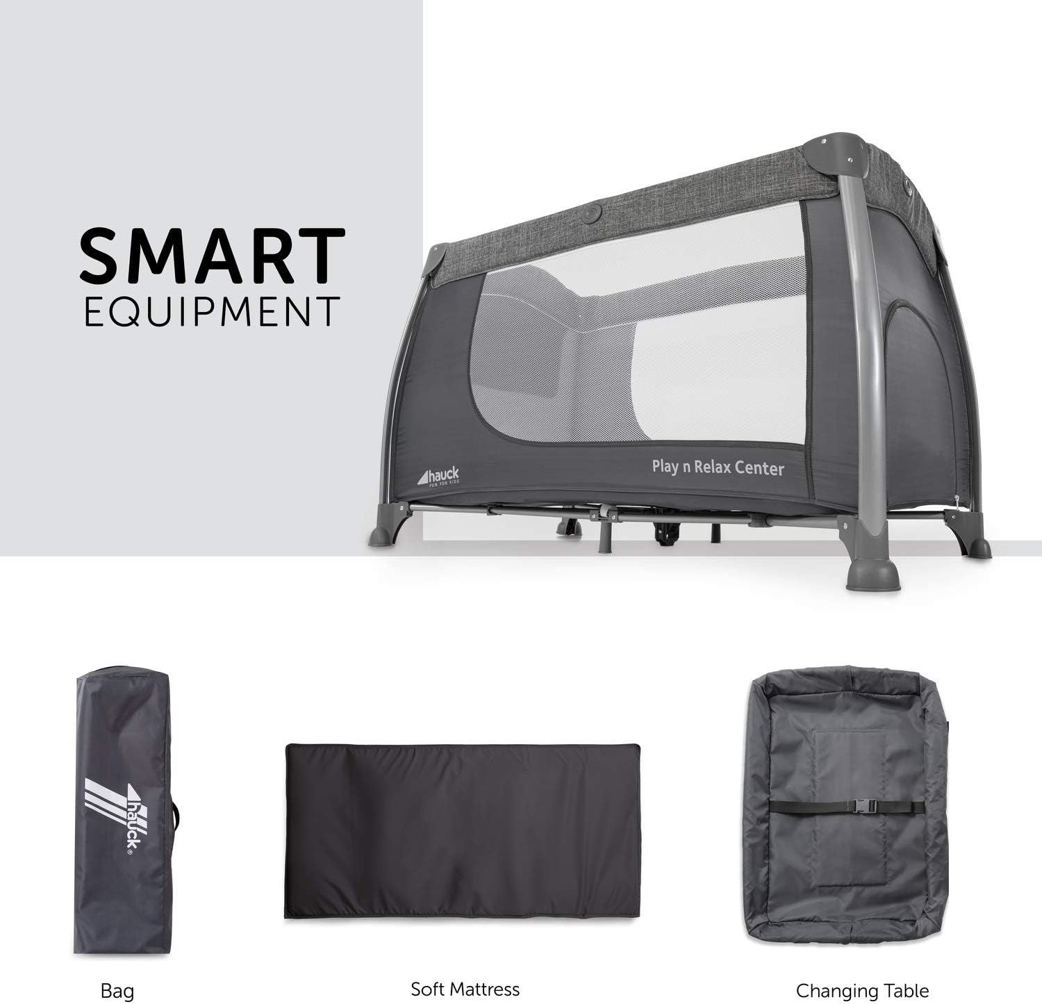 hauck play and relax travel cot mattress