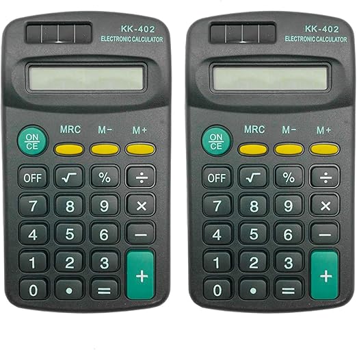 Calculator with AA Battery x 2 Office Desktop Home Handheld School