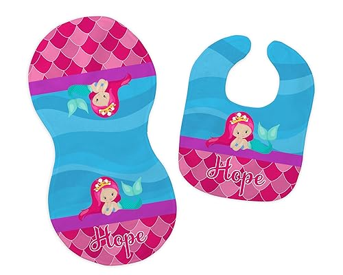 mermaid bib
